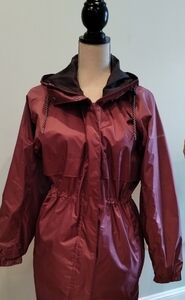 Columbia Rain Jacket 3/4 Size Small